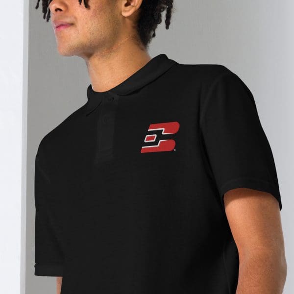 unisex pique polo shirt black zoomed in 6539b7f0a14fd.jpg